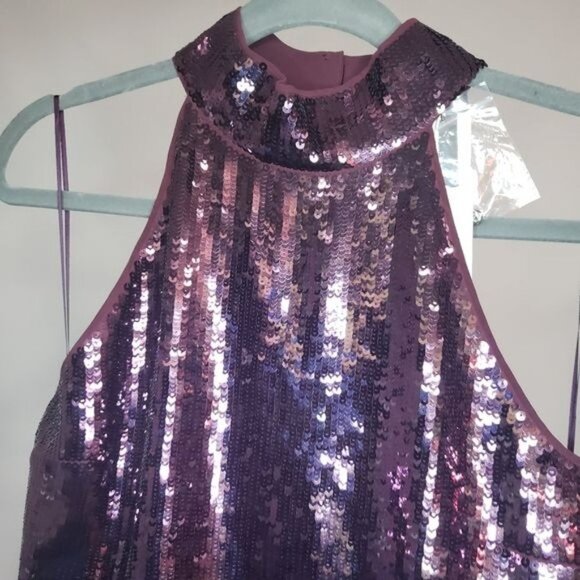 NWT Joie Lei Lei Sequined Sleeveless Halter Top Size S - Picture 8 of 12